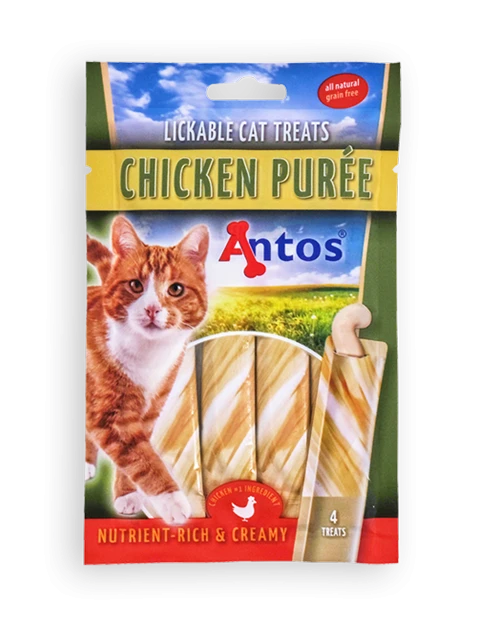 Cat Treats Puré de Pollo 4 piezas