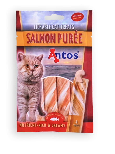 Cat Treats Puré de Salmón 4 piezas