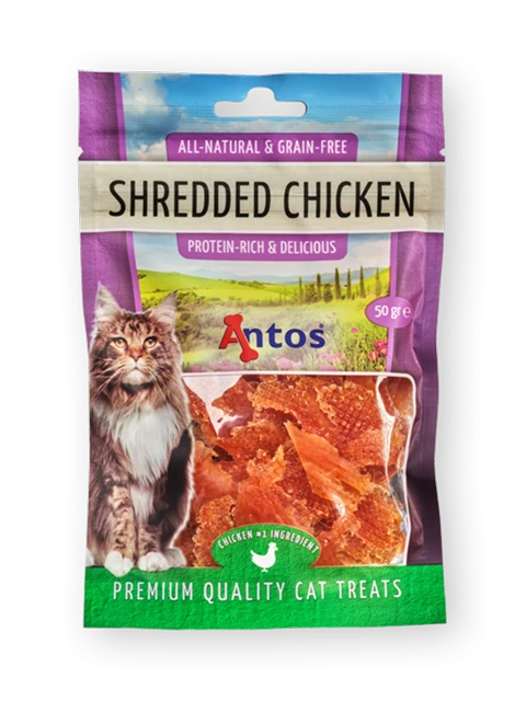 Cat Treats Shredded Pollo 50 gr