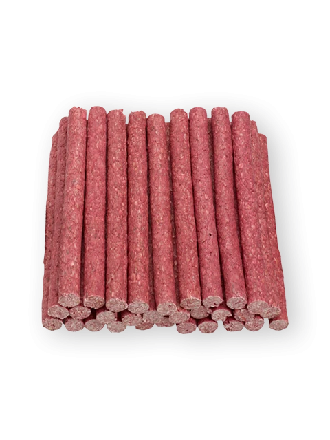 Crunchy Munchy Sticks 10" 20 mm Rojo