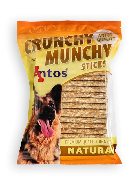 Crunchy Munchy Sticks 5" 10 mm Natural