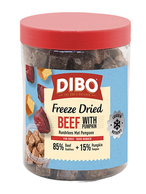 DIBO Liofilizado Vacuno & Calabaza 90 gr