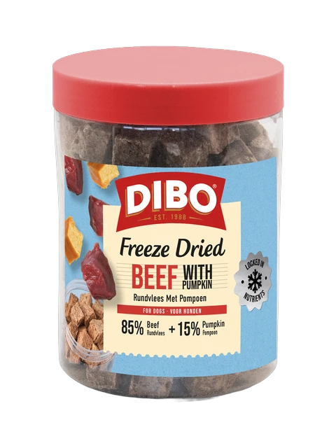 DIBO Liofilizado Vacuno & Calabaza 90 gr