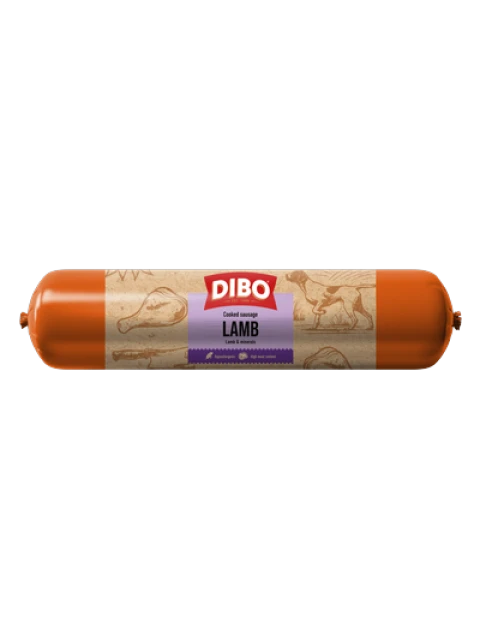 DIBO Salchicha Cocida Pur Cordero 800 gr