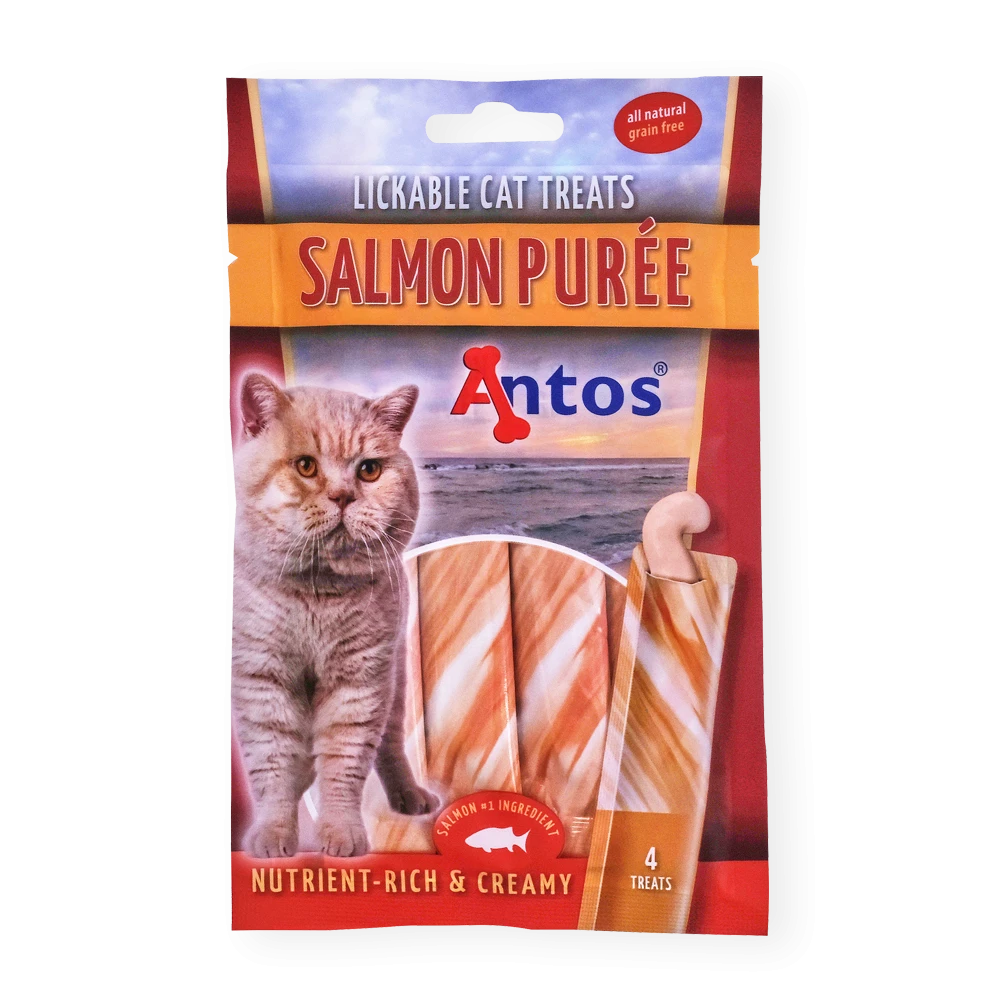 Cat Treats Puré de Salmón 4 piezas