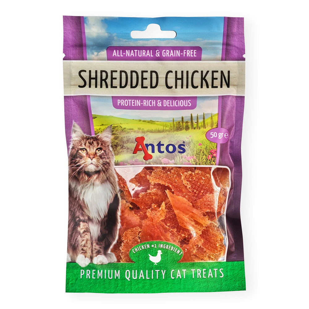 Cat Treats Shredded Pollo 50 gr