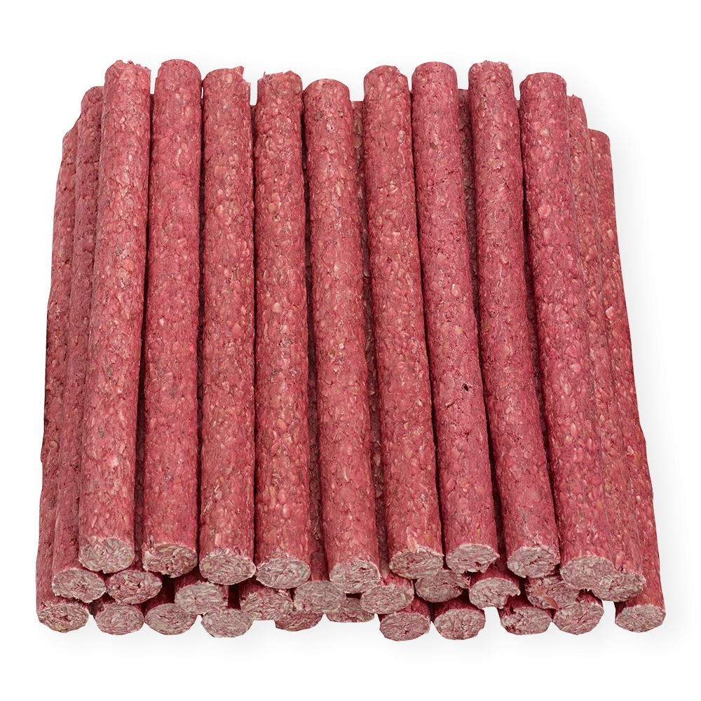 Crunchy Munchy Sticks 10" 20 mm Rojo