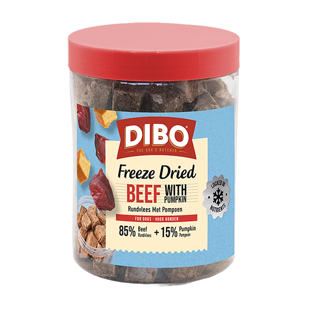DIBO Liofilizado Vacuno & Calabaza 90 gr
