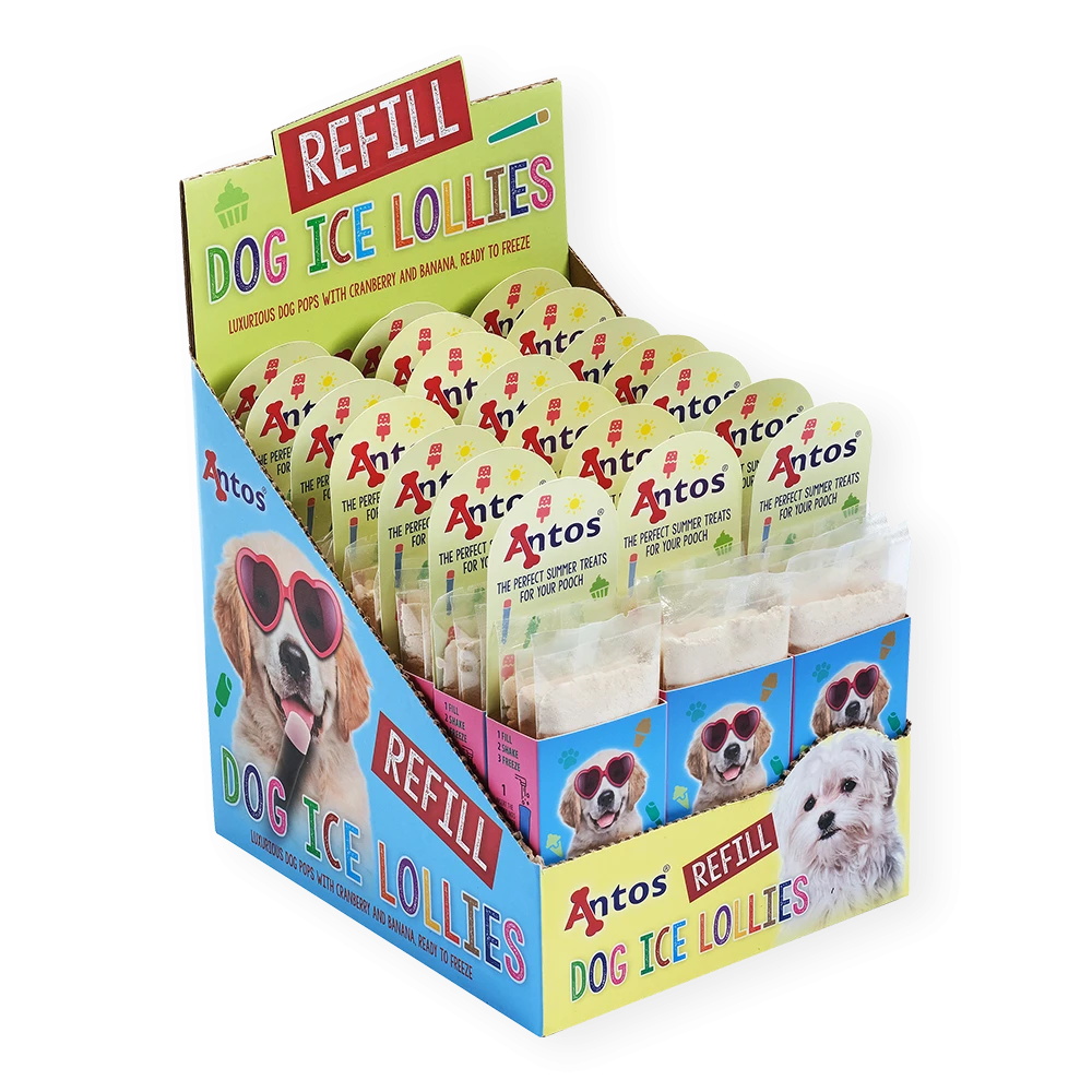 Relleno de polos helados para perros 3 piezas