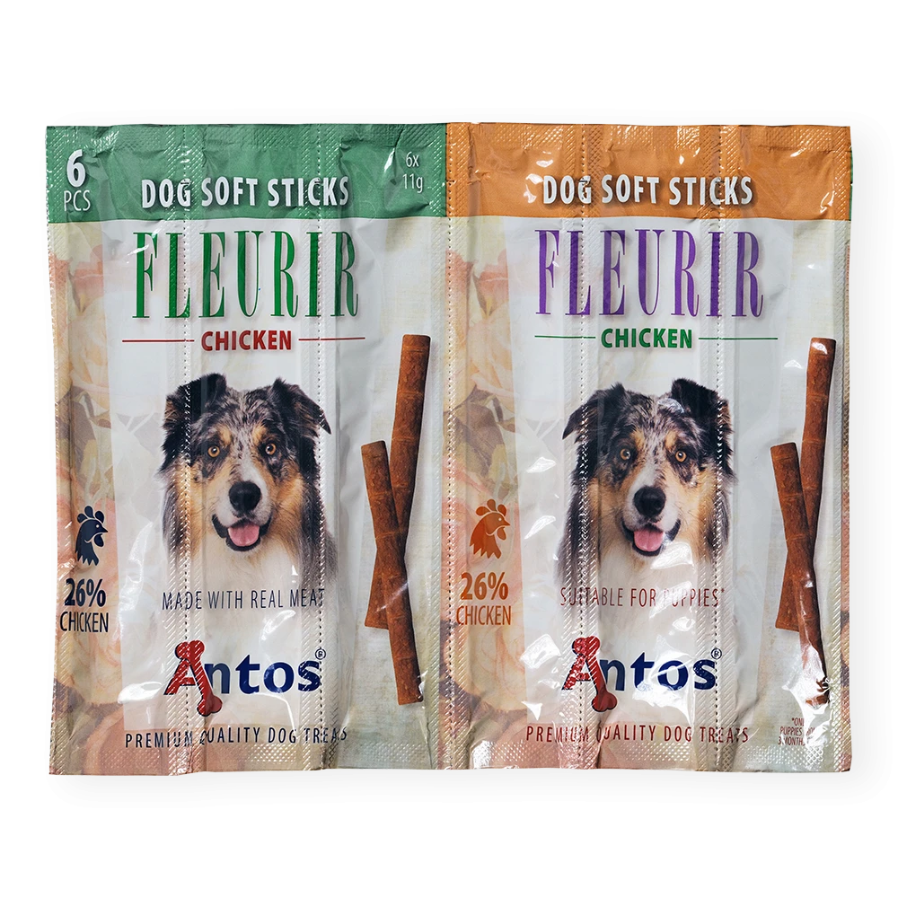 Dog Soft Sticks Fleurir Pollo 6 piezas