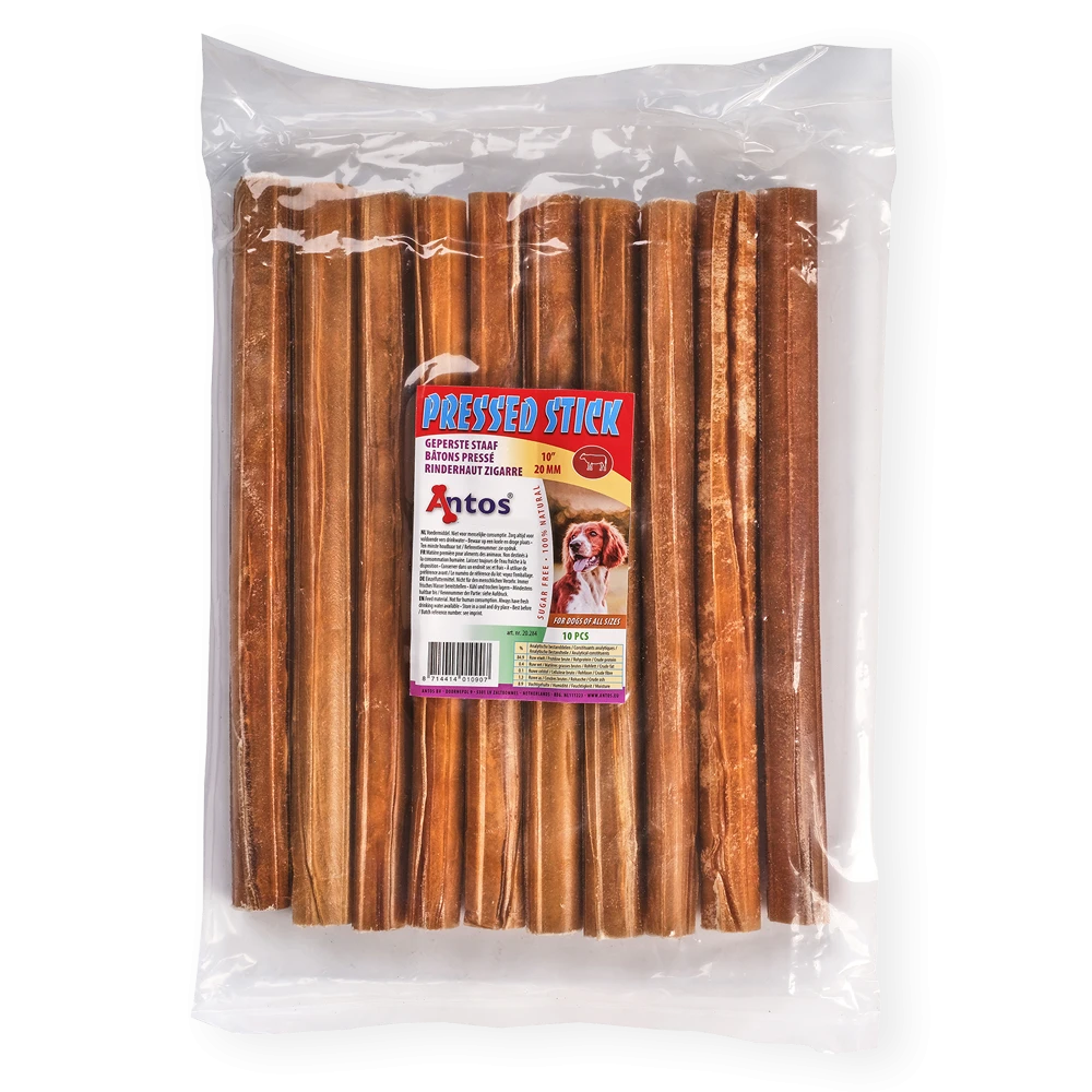 Palitos Prensado 10'' 20 mm 10 piezas