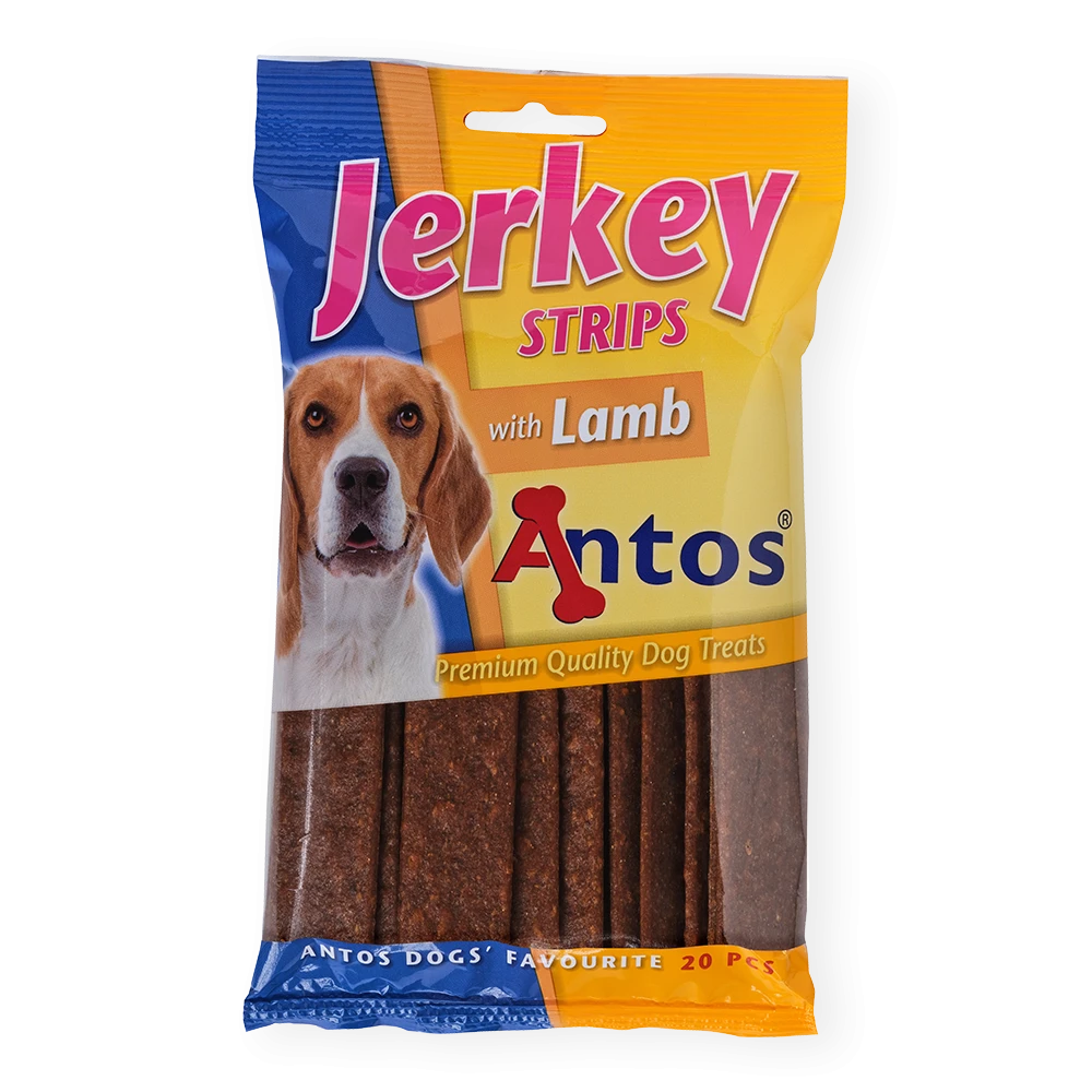 Jerkey Strips Cordero 20 piezas