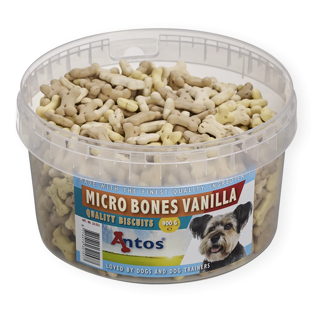 Micro Huesitos Vainilla 900 gr