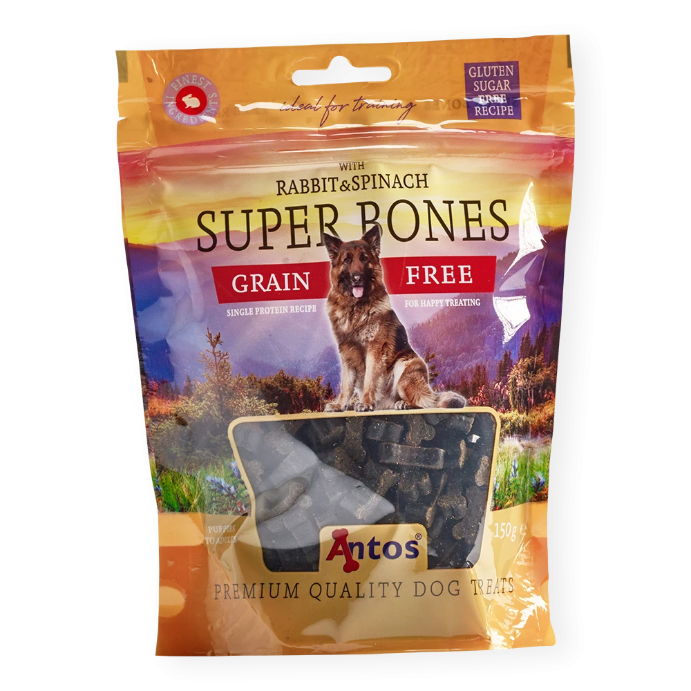 Super Bones Conejo&Espinaca 150 gr