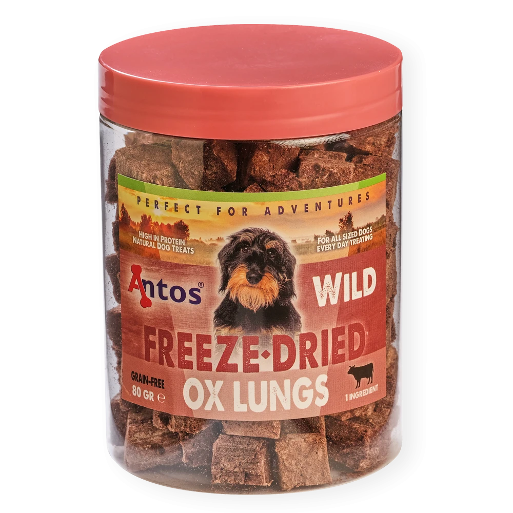 WILD Liofilizado Pulmones de Buey 80 gr