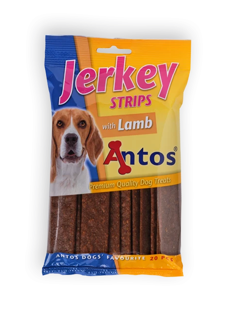 Jerkey Strips Cordero 20 piezas