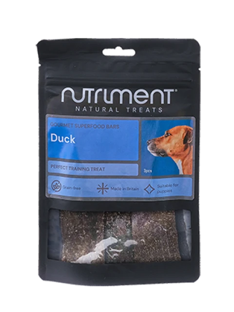 Nutriment Barritas Superfood Pato 3 piezas