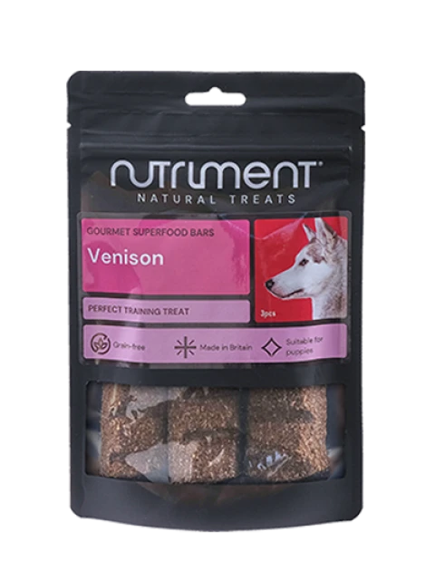 Nutriment Barritas Superfood Ciervo 3 piezas