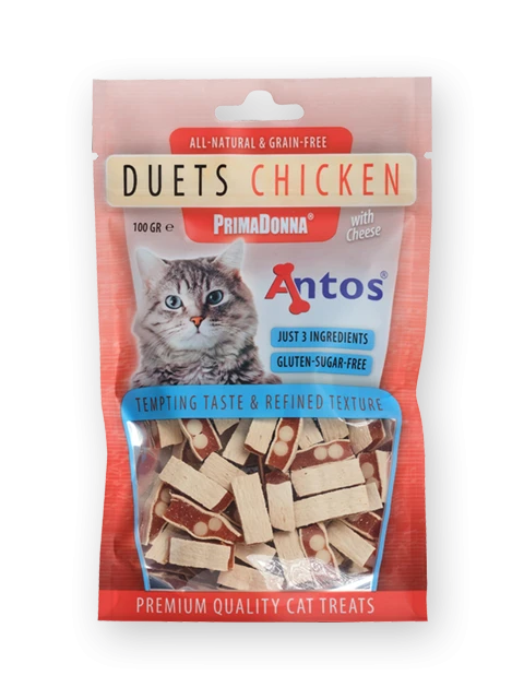 PrimaDonna Duets Pollo&Queso 100 gr