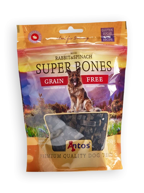 Super Bones Conejo&Espinaca 150 gr