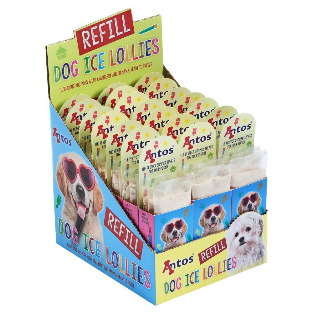 Relleno de polos helados para perros 3 piezas