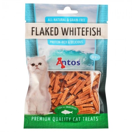 Cat Treats Flaked Pescado Blanco 50 gr