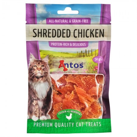 Cat Treats Shredded Pollo 50 gr