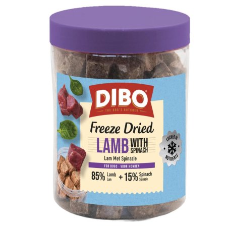 DIBO Liofilizado Cordero & Epinacas 90 gr