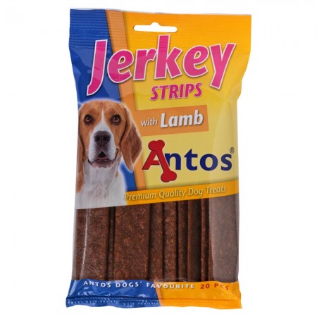 Jerkey Strips Cordero 20 piezas